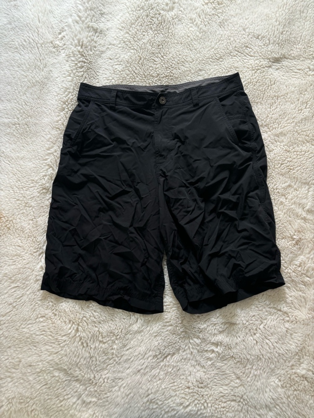 Lululemon Black Athletic Casual Shorts Size Large